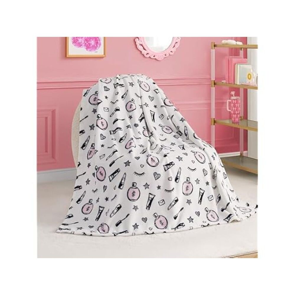 Juicy Couture 50 x 70 Plush Throw